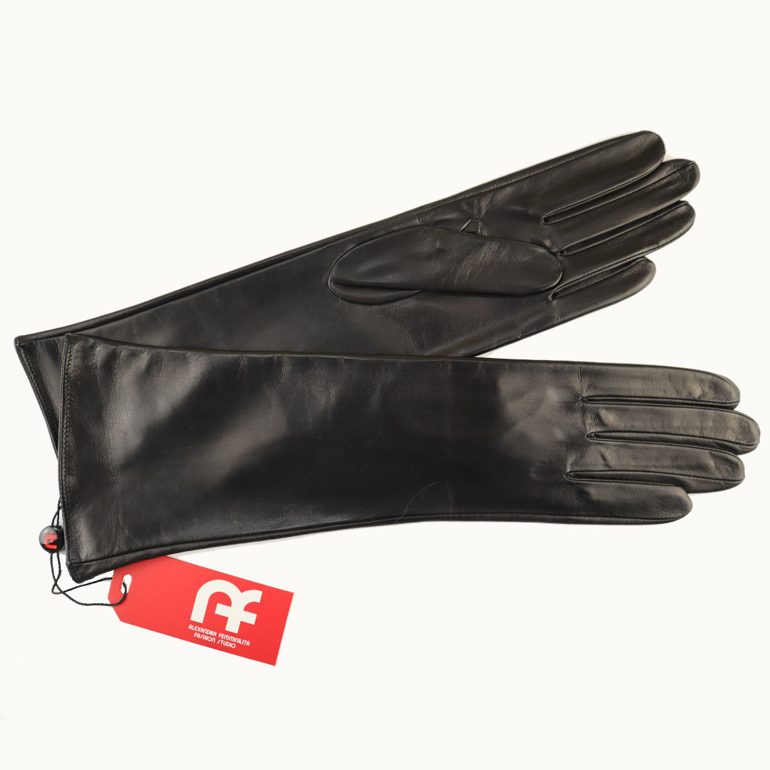 Leather gloves Gant Black size L International in Leather - 36810544